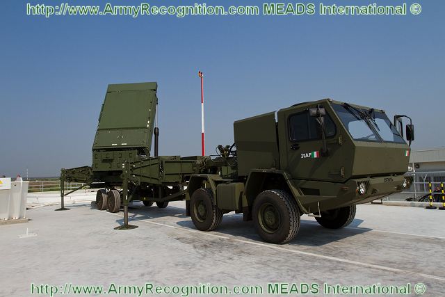The first Medium Extended Air Defense System (MEADS) Multifunction Fire Control Radar (MFCR) has been integrated with a MEADS battle manager and launcher at Pratica di Mare Air Force Base near Rome, Italy.