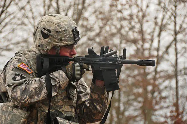 The 2nd Brigade Combat Team, 101st Airborne Division of United States Army , is the first unit in the Army selected to be issued the new weapons system M26 Shotgun.It weighs 3.5 pounds, has a barrel length of 7.75 inches, fires 12-gauge shells and can be mounted on the M4 carbine or act as a standalone firearm. The M26 Modular Accessory Shotgun System is the latest combat enhancer in Strike's arsenal.