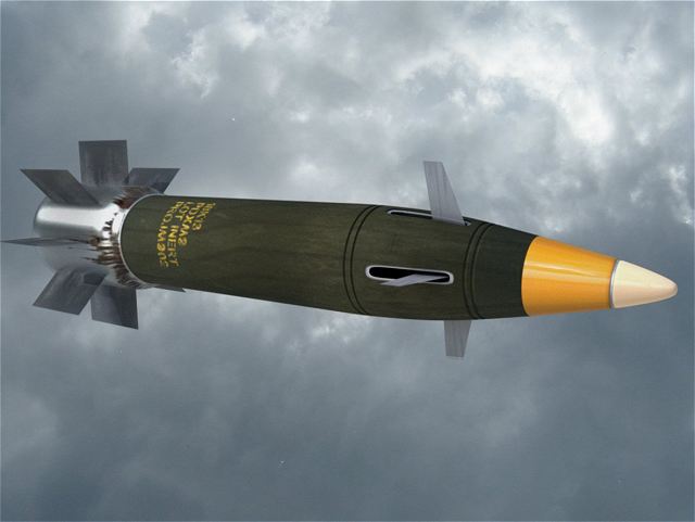 The U.S. Army has awarded Raytheon Company a $15 million contract modification for the procurement of 216 Excalibur Ib rounds. The M982 Excalibur precision-guided, extended-range artillery shell is a fire-and-forget smart munition with better accuracy than existing 155-millimeter artillery rounds. These shells are fin-stabilized, and are designed to glide to targets with base bleed technology, as well as with canards located at the front of the munition that create aerodynamic lift.