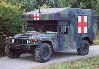 M997A2 Humvee ambulance technical data sheet specifications information description intelligence identification pictures photos images US Army United States American defence industry military technology 