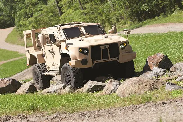 Oshkosh Defense, a division of Oshkosh Corporation (NYSE:OSK), successfully demonstrated its Joint Light Tactical Vehicle (JLTV) prototypes at an event hosted by the U.S. JLTV Joint Program Office in Quantico, VA. During the demonstration, the Oshkosh JLTV prototypes completed the military’s severe off-road track (SORT) without fail, allowing military and congressional leaders to observe and experience a new generation of light vehicle mobility and protection.