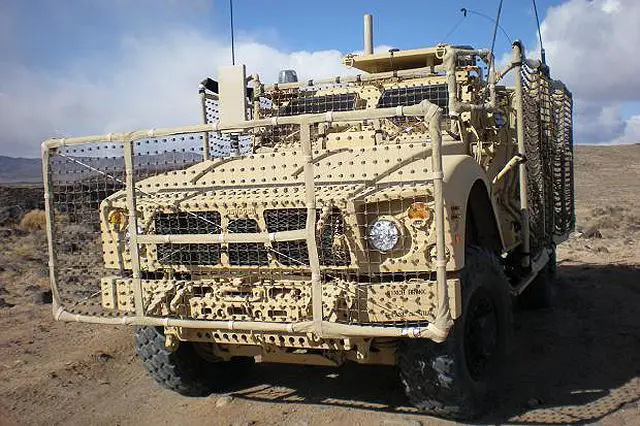 The US Army has bought large quantities of the defence group’s Q-Nets, which are made of tiny threads of the high-tech bullet-proof material Kevlar and which cause grenades to detonate away from troop carriers.