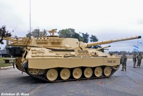 TAMSE TAM 2C main battle tank vehicle technical data sheet description information pictures photos images identification intelligence Argentina Army Argentine