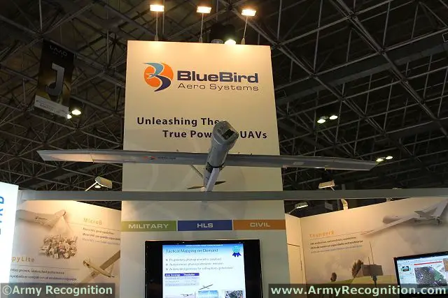 BlueBird Aero Systems - a leader in the design, development and production of Micro, Mini and Small tactical UAS and peripheral equipment - announced winning a tender for the supply of SpyLite mini-UAV systems, for the Chilean Army, surpassing competing systems in both performance and price levels. The company will display the SpyLite Mini-UAS - as well as the MicroB Micro-UAS, a Unified Ground Control System (UGCS), and a Remote Video Terminal (RVT) - at LAAD 2013, April 9-12, Rio de Janeiro Brazil, Israel Pavilion, at Booth # J33a. 