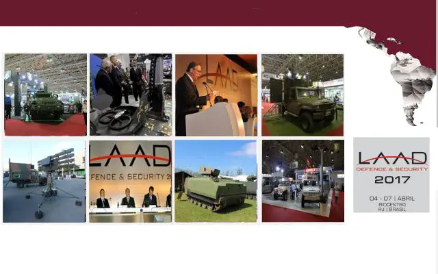 LAAD 2017 Web TV Television video pictures photos images  International Defense Security Exhibition Conference Rio Brazil army military industry technology