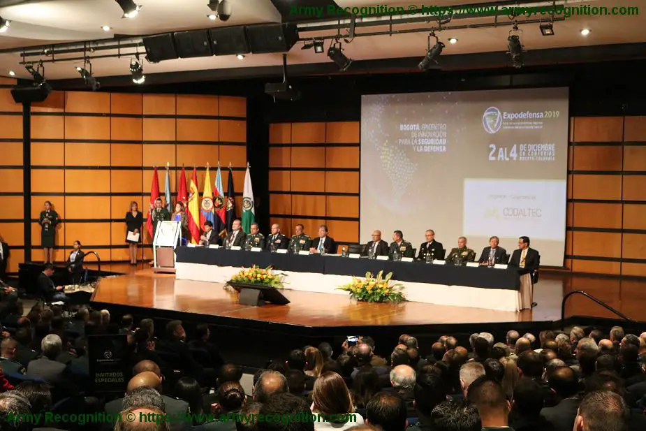 Today opening of International Defense and Security in Colombia ExpoDefensa 2019 925 001