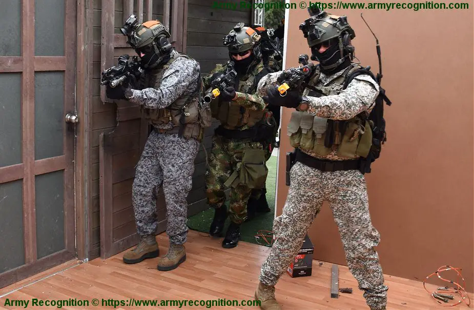 Today opening of International Defense and Security in Colombia Special Forces ExpoDefensa 2019 925 001