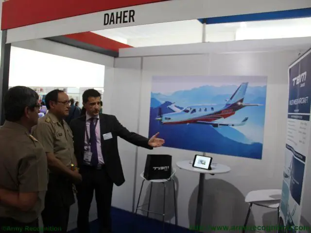 SITDEF 2015 Daher s brand new TBM900 Multi mission aircraft introduced in Lima 640 002