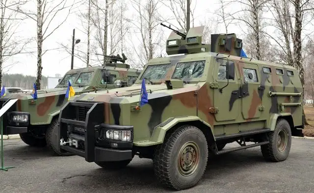 At SITDEF 2015,the Ukrainian defense Company Practika presents the production vehicle of its Kozak multipurpose 4x4 armoured vehicle, the Kozak-2 (2015). In March 2015, Ukraine has purchased 10 Kozak-2 Armored Vehicles