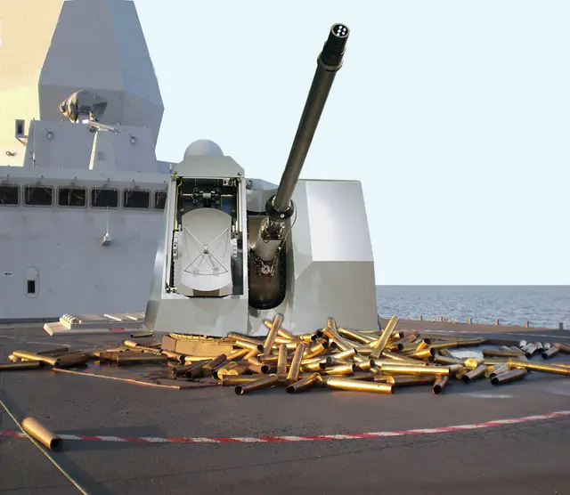 The 76/62 SR, today in service with 58 Navies worldwide, is a multirole medium caliber naval gun mount, designed for anti-missile and anti-aircraft as main role, and conceived for installation on multipurpose ships of any class and type. 