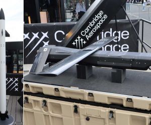 Cambridge Aerospace's emerging portfolio is based on two different expenditure categories: a light drone interceptor, the Skyhammer, for sustained counter-UAS consumption and a higher-energy missile, the Starhammer, reserved for faster threats. (Picture source: French MoD)