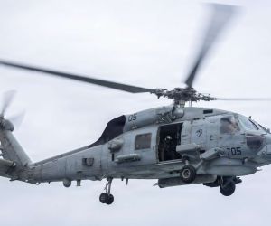 The United States has approved a possible $425 million sale of three additional MH-60R Seahawk helicopters to Denmark, potentially expanding its maritime fleet and strengthening anti-submarine warfare, Arctic surveillance and homeland defense capabilities (Picture Source: U.S. Navy)