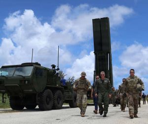 U.S. Army personnel train with the Dark Eagle Long-Range Hypersonic Weapon during Valiant Shield 2026. Although Guam has not been officially confirmed as the location, a deployment there would place parts of coastal China within the missile’s reported 2,776–3,500 km range (Picture source: U.S. DoW).