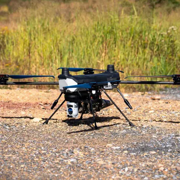 The U.S. Army tested the PDW C100X drone at Fort Indiantown Gap with thermal systems and inert training munitions to evaluate its potential for replicating modern battlefield threats during troop training (Picture Source: U.S. National Guard)