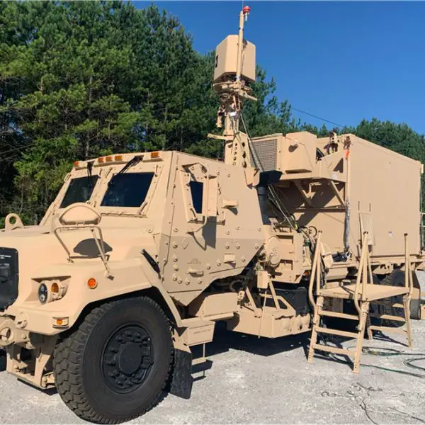 Pictured above is the Engagement Operations Center, the central hub for data processing and communications within the Integrated Battle Command System (IBCS).