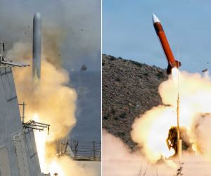 Initial industrial output for both the Tomahawk and the PAC-3 missile would likely concentrate on components, subassemblies, or final checkout before transitioning toward complete missile fabrication as the transfer of intellectual property scales. (Picture source: US DoD)