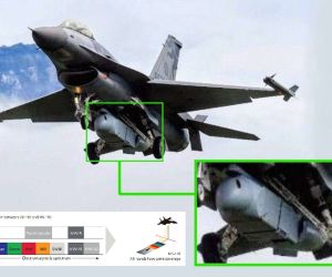 Taiwan’s F-16V has debuted the MS-110 multispectral reconnaissance pod, expanding the fighter jet’s long-range day-and-night surveillance and speeding battlefield intelligence collection (Picture Source: The Liberty Times)