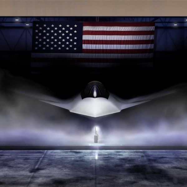 Artist’s rendering of the U.S. Air Force’s future Boeing F-47 sixth-generation stealth fighter, developed under the Next Generation Air Dominance (NGAD) program to provide extended combat range, enhanced survivability, and advanced air superiority capabilities in heavily contested airspace. (Picture source: U.S. Department of War/Defense)
