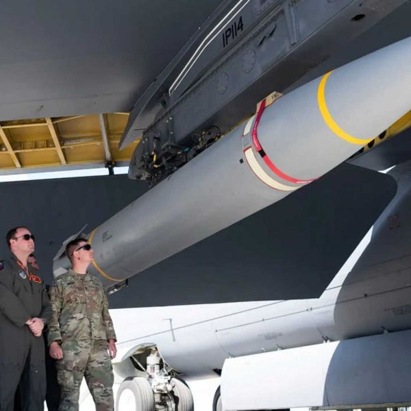 The AGM-183A Air-Launched Rapid Response Weapon (ARRW) is a U.S. air-launched conventional hypersonic missile developed by Lockheed Martin that uses a solid-fuel rocket booster to accelerate an unpowered maneuvering glide vehicle beyond Mach 5. (Picture source: US DoD)