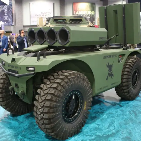 The RIPSAW M1 is a compact, high-speed uncrewed ground vehicle designed to carry modular sensors, counter-drone systems and other mission payloads ahead of U.S. Marine Corps formations (Picture Source: Army Recognition Group)
