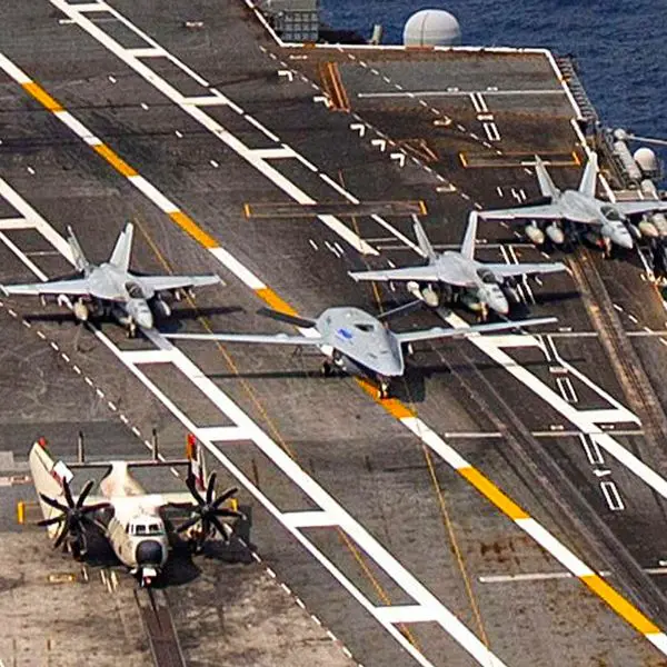 USS Theodore Roosevelt has become the U.S. Navy’s first fully operational and deployable MQ-25-capable aircraft carrier, marking a major step toward routine unmanned carrier aviation (Picture Source: U.S. Navy)