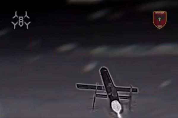 Ukraine’s STING S interceptor drone has successfully downed Russia’s jet-powered Geran-5, demonstrating a new low-cost defense against high-speed one-way attack drones (Picture Source: Ukraine’s 1020th Anti-Aircraft Missile Regiment)