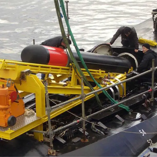 The Black Shark Advanced is an Italian-made heavyweight torpedo developed by WASS, designed for long-range, high-speed engagements against submarines and surface ships.