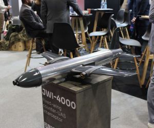 Czech defense company LPP showcased its JWI-4000, a 300 km/h interceptor designed to detect, pursue and destroy hostile drones as part of an integrated counter-UAS architecture (Picture Source: Army Recognition Group)
