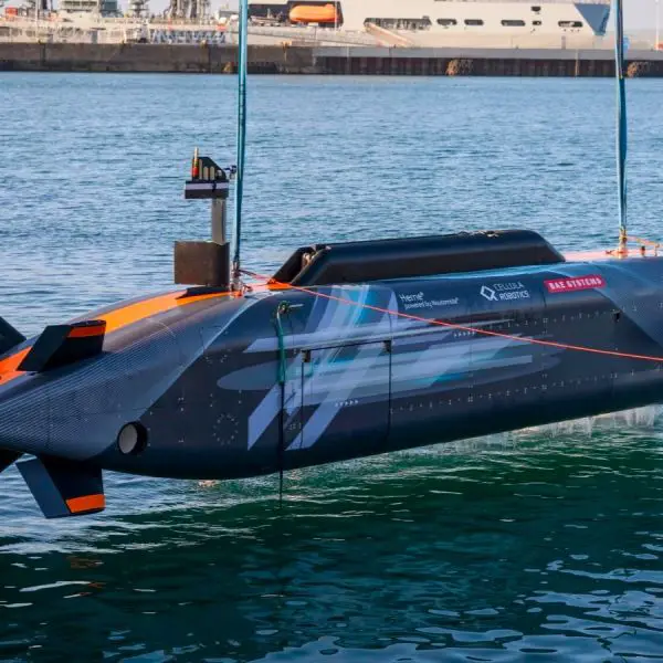 Britain is seeking defense industry input to shape the Royal Navy’s future Type 93 extra-large uncrewed underwater vehicle capability, including its payloads, autonomy, mission systems and support architecture (Picture Source: BAE Systems)