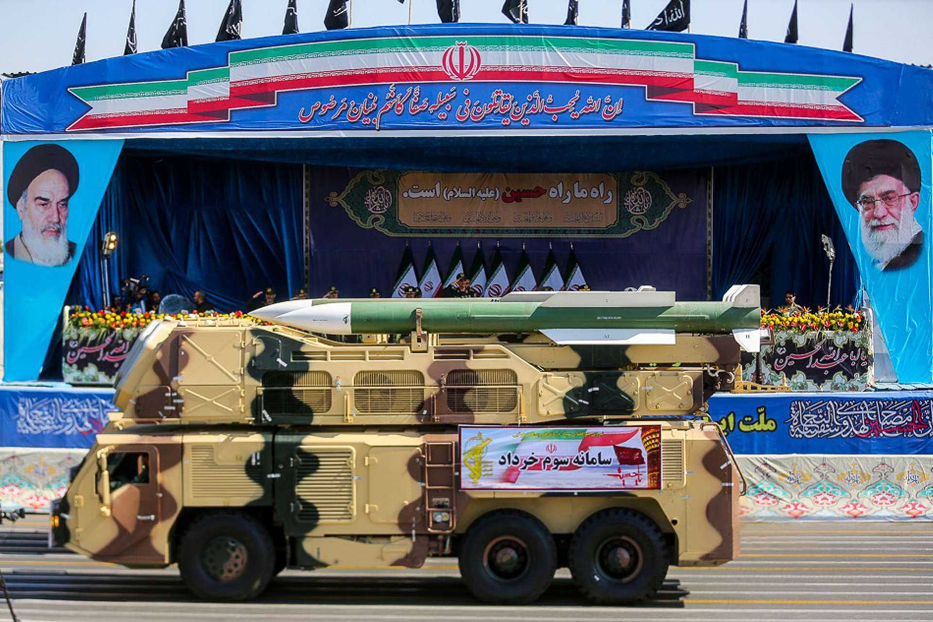 Khordad-3 Sevom Khordad 3rd Khordad medium-to-long-range air defense missile system Iran technical data fact sheet specifications images video