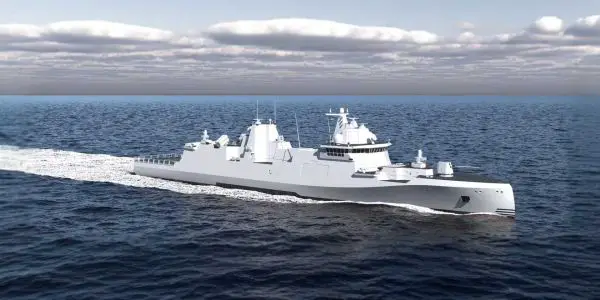 GMF 140 frigate guided missile frigate specifications, technical review technical data fact sheet pictures video.