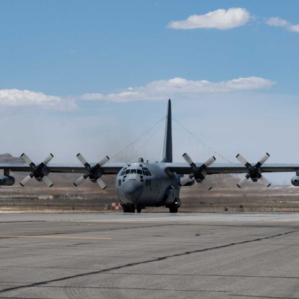From 1981 until its final retirement flight on September 2, 2026, the U.S. Air Force EC-130H Compass Call served as the main airborne electronic attack aircraft to disrupt enemy communications, radar, and command networks. (Picture source: US Air Force)