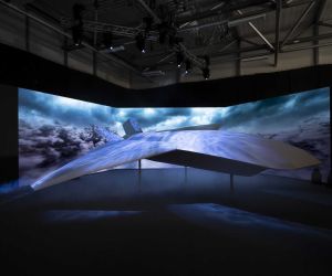 BAE Systems unveils its Collaborative Combat Aircraft concept during the Farnborough International Airshow 2026, highlighting the growing role of autonomous human-machine teaming in future air combat operations.
