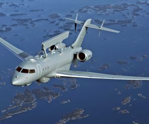 GlobalEye AEW&C aircraft airborne early warning and control aircraft SAAB specifications, technical review technical data review fact sheet pictures video