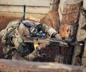 Project Grayburn aims to address the SA80's ageing bullpup design, restricted left-shoulder firing due to right-side cartridge ejection, relatively high loaded weight, limited effectiveness against modern ballistic body armour, and constraints on integrating advanced accessories. (Picture source: UK MoD)