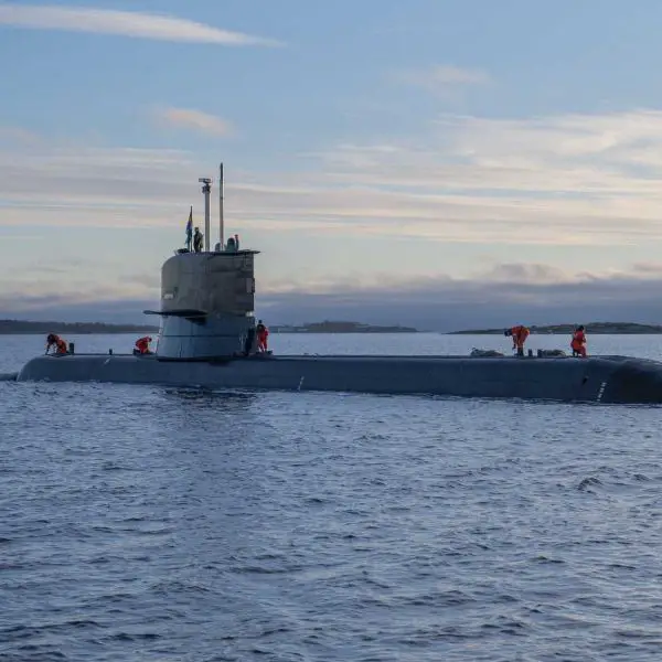 Sweden will lease the HMS Södermanland submarine to Poland until October 2032 to train Polish crews and maintain the country's submarine capabilities ahead of the delivery of three new A26 Blekinge-class submarines between 2031 and 2038. (Picture source: Swedish MoD)