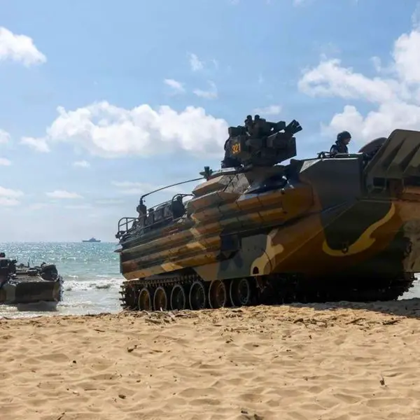 Republic of Korea Marines used KAAV-7A1 amphibious assault vehicles with U.S. Marines in Hawaii to rehearse armored ship-to-shore movement before RIMPAC 2026 (Picture Source: U.S. Marines)