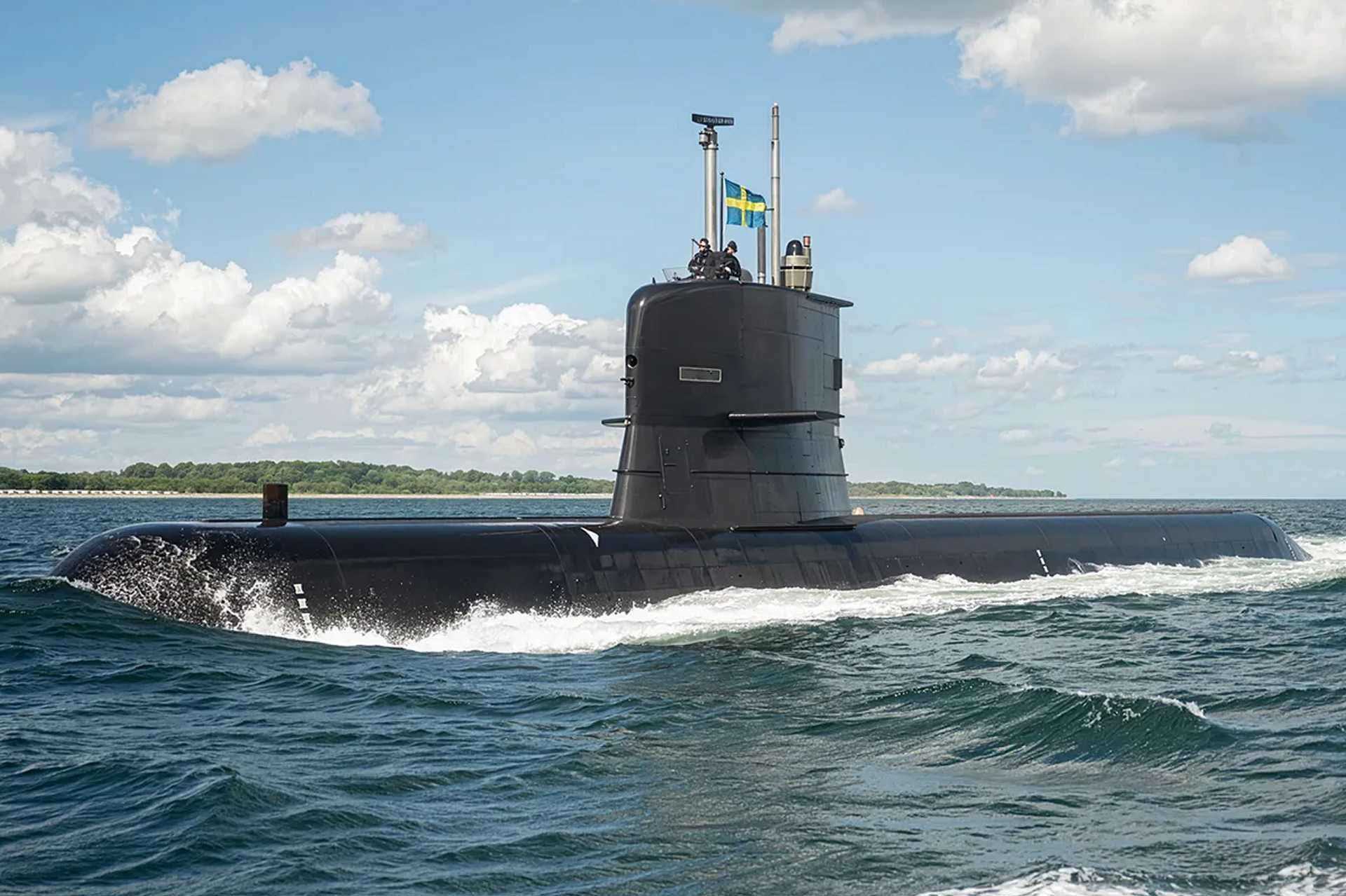 Polish submarine personnel will begin formal training in Karlskrona in August 2026, HMS Södermanland is expected to transfer in 2027, and the submarine will remain available until the first Polish A26 enters service. (Picture source: Swedish MoD)