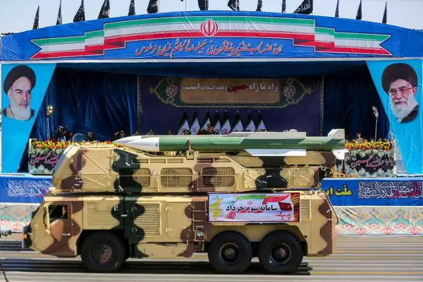 Khordad-3 Sevom Khordad 3rd Khordad medium-to-long-range air defense missile system Iran technical data fact sheet specifications images video