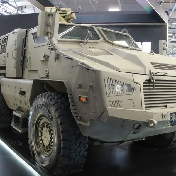 The Mbombe 4 represents the lightest member of the family while retaining many of the survivability characteristics associated with larger armored vehicles (Picture source: Army Recognition)
