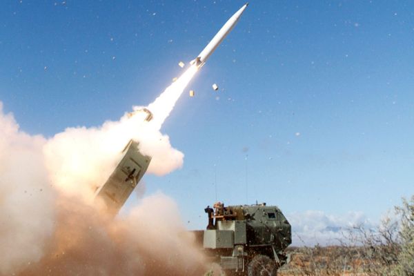 A U.S. Army Precision Strike Missile (PrSM) is launched from an M142 HIMARS. The long-range weapon is among the defense programs supported by Elmet’s tungsten and molybdenum supply chain. (Picture source: US DoD)