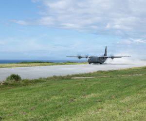 U.S. Air Force C-130J crews trained in Okinawa to establish austere landing zones, strengthening the service’s ability to sustain dispersed operations across a contested Western Pacific (Picture Source: U.S. Air Force)