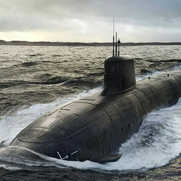 Artist’s rendering of a possible SSN-AUKUS design. The SSN-AUKUS, also known as SSN-A, is a planned nuclear-powered attack submarine class for the United Kingdom’s Royal Navy and Australia’s Royal Australian Navy, with the first British boat expected to enter service in the late 2030s and Australian submarines following in the early 2040s.
