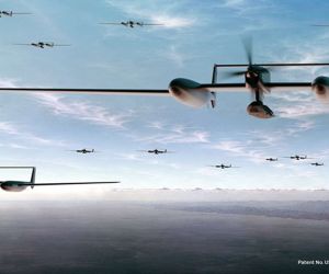 Swarm Aero has unveiled its Gamera Group 5 unmanned aircraft, combining a claimed 9,000-nautical-mile range, heavy payload capacity, and low-cost mass production to support persistent long-range strike and distributed operations across contested theaters (Picture Source: Swarm Aero)