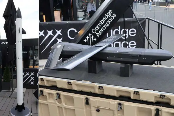Cambridge Aerospace's emerging portfolio is based on two different expenditure categories: a light drone interceptor, the Skyhammer, for sustained counter-UAS consumption and a higher-energy missile, the Starhammer, reserved for faster threats. (Picture source: French MoD)