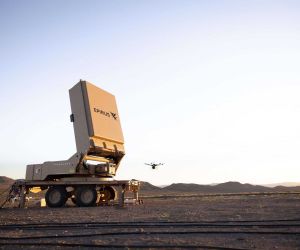 Epirus Leonidas is a high-power microwave counter-drone weapon designed to disrupt or disable the electronics of unmanned aerial vehicles using directed electromagnetic energy, providing a non-kinetic option against individual drones and swarms.