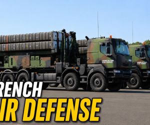 France’s SAMP/T MAMBA uses Aster 30 missiles to engage aircraft, drones and missile threats beyond 100 km. (Picture source: Army Recognition)
