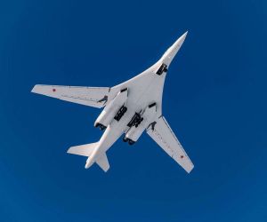 Russia’s Tu-160M preserves the iconic variable-geometry shape of the Soviet-era bomber while replacing or modernizing 80% of its systems and equipment to strengthen Russia’s long-term strategic air capability (Picture Source: UAC)