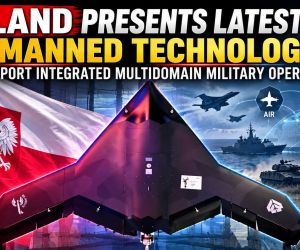 WB Group's presence at MSPO 2026 therefore covered capabilities ranging from aerial reconnaissance with FLYEYE and long-range strike with GLADIUS 2 to unmanned ground systems, military logistics, remote weapon stations, and uncrewed maritime platforms. (Picture source: WB Group)