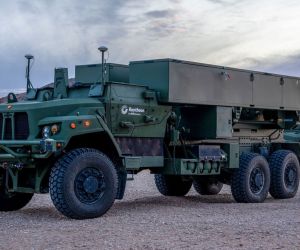 DeepFires autonomous missile launcher Raytheon RTX Forterra Oshkosh Defense United States